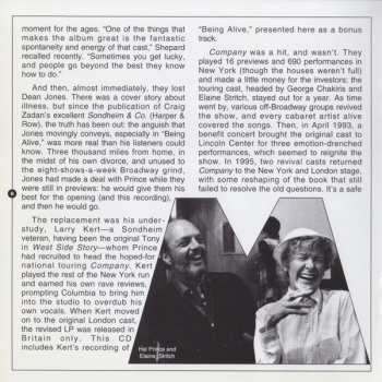 CD Various: Company (A Musical Comedy) (Original Broadway Cast Recording)