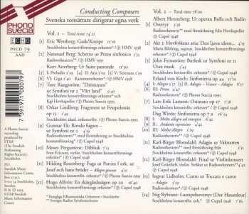 2CD Various: Conducting Composers (Svenska Tonsättare Dirigerar Egna Verk)