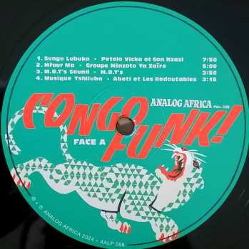 2LP Various: Congo Funk! Sound Madness From The Shores Of The Mighty Congo River (Kinshasa​/​Brazzaville 1969​-​1982)