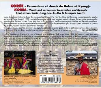 CD Various: Corée: Percussions Et Chants De Hahoe Et Kyongju = Korea: Vocals And Percussions From Hahoe And Kyongju