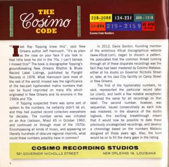 CD Various: Cracking The Cosimo Code (60s New Orleans R&B And Soul)