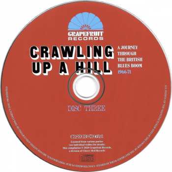 3CD/Coffret Various: Crawling Up A Hill - A Journey Through The British Blues Boom 1966-71