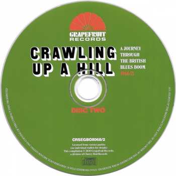 3CD/Coffret Various: Crawling Up A Hill - A Journey Through The British Blues Boom 1966-71