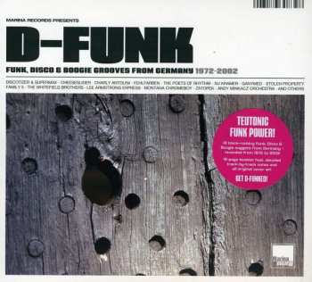 CD Various: D-Funk (Funk, Disco & Boogie Grooves From Germany 1972-2002)