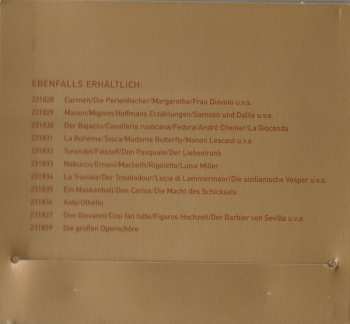 2CD Various: Das Schönste Aus Der Welt Der Oper (Boris Godunow / Eugen Onegin / Pique Dame / Rusalka / Fürst Igor / Die Verkaufte Braut / U. A.) DIGI