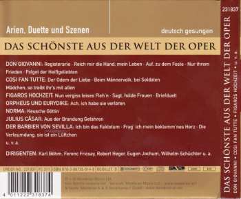 2CD Various: Das Schönste Aus Der Welt Der Oper | Don Giovanni, Cosí Fan Tutte, Figaros Hochzeit, Orpheus Und Eurydike, Iphigenie In Aulis, Iphigenie Auf Tauris, Norma U. A. DIGI
