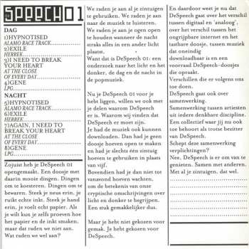 CD/Coffret Various: De Speech 01 Dag / Nacht