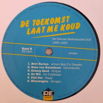 2LP Various: De Toekomst Laat Me Koud (De Nieuwe Nederlandse Golf 1980-1985)