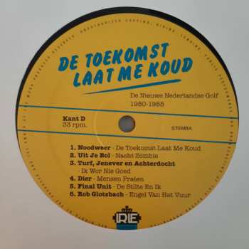 2LP Various: De Toekomst Laat Me Koud (De Nieuwe Nederlandse Golf 1980-1985)