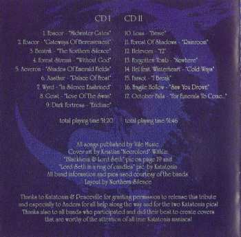 2CD Various: December Songs - A Tribute To Katatonia LTD | DIGI