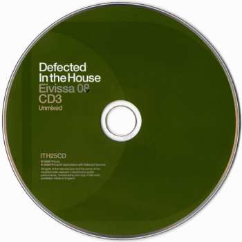 3CD Various: Defected In The House - Eivissa 08