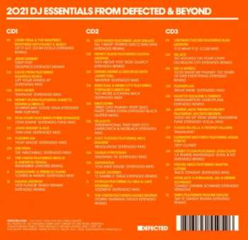 3CD Various: Defected Presents Most Rated Summer 2021