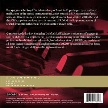 12CD/Coffret Various: Det Kongelige Danske Musikkonservatorium (The Royal Danish Academy of Music 150 years)