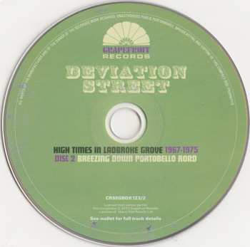 3CD/Coffret Various: Deviation Street (High Tides In Ladbroke Grove 1967-1975)