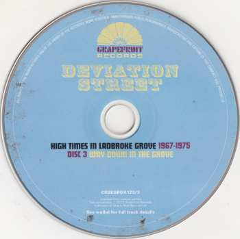3CD/Coffret Various: Deviation Street (High Tides In Ladbroke Grove 1967-1975)