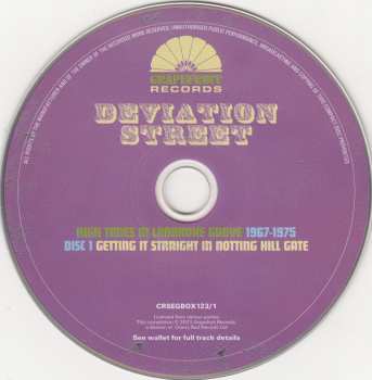 3CD/Coffret Various: Deviation Street (High Tides In Ladbroke Grove 1967-1975)