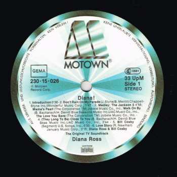 LP Various: Diana! (Original TV Soundtrack)