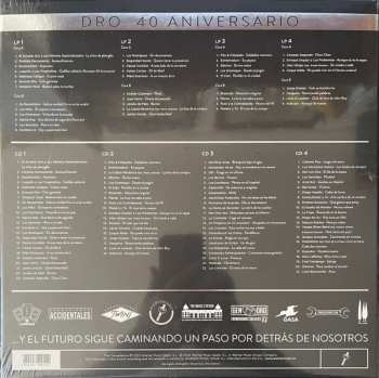4LP/4CD/Coffret Various: DRO 40 Aniversario - ...Y El Futuro Sigue Caminando Un Paso Por Detrás De Nosotros DLX | LTD