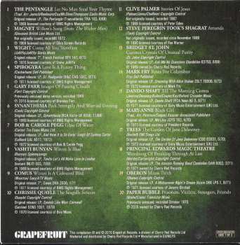 3CD/Coffret Various: Dust On The Nettles (A Journey Through The British Underground Folk Scene 1967-1972)