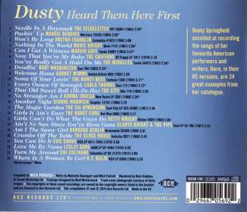 CD Various: Dusty Heard Them Here First