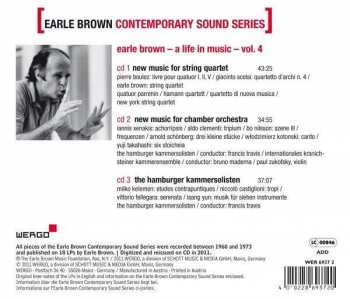 3CD/Coffret Various: Earle Brown Contemporary Sound Series Vol. 4