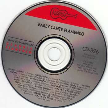 CD Various: Early Cante Flamenco