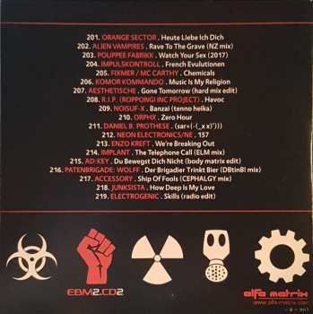 4CD/Coffret Various: Electronic Body Matrix 2