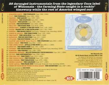 CD Various: Elemental Instrumentals! Raw Primitive Instrumentals Rock From Cuca Records Of Wisconsin, 1959, 1965