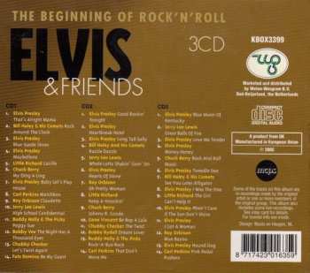 3CD Various: Elvis & Friends - The Beginning Of Rock 'N' Roll