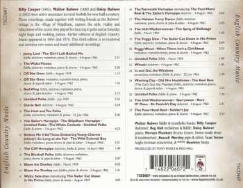 CD Various: English Country Music