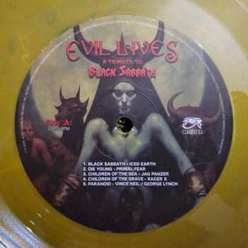 LP Various: Evil Lives (A Tribute To Black Sabbath) CLR | LTD