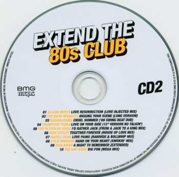 3CD/Coffret Various: Extend The 80s Club (Essential 12" And Extended Mixes Of 80s Club Classics)
