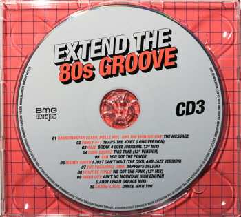 3CD Various: Extend The 80s Groove (Essential 12" And Extended Mixes Of 80s Groove Classics)