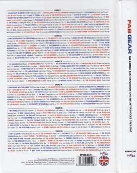6CD/Coffret Various: Fab Gear (The British Beat Explosion And Its Aftershocks 1963-1967)