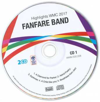 2CD Various: Fanfare Band Highlights WMC 2017
