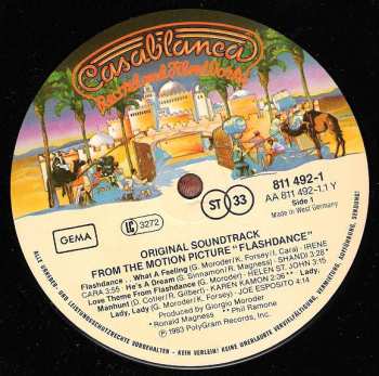 LP Various: Flashdance (Original Soundtrack From The Motion Picture)