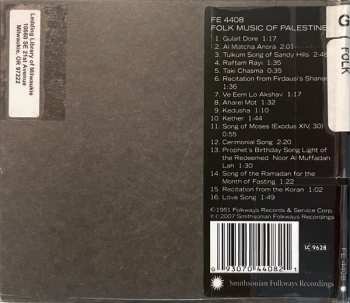 CD Various: Folk Music Of Palestine