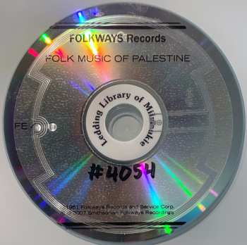 CD Various: Folk Music Of Palestine