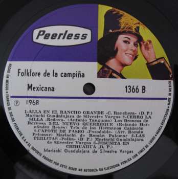 3LP/Coffret Various: Folklore De La Campiña Mexicana