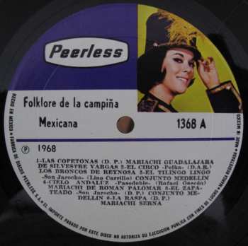 3LP/Coffret Various: Folklore De La Campiña Mexicana