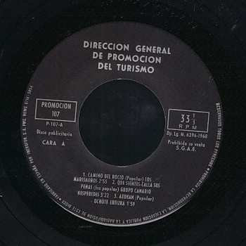 SP Various: Folklore Musical De España