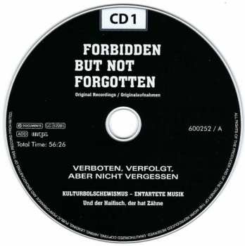 10CD/Coffret Various: Forbidden But Not Forgotten = Verboten, Verfolgt, Aber Nicht Vergessen (Forbidden Music During The Third Reich)