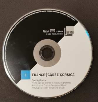 2CD Various: France - Corse - Canti & Musica: Anthologie De Chants Et Musique Profanes = Corsica: Anthology Of Profane Songs And Music DIGI