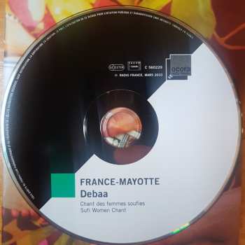 CD Various: France-Mayotte: Debaa: Chant Des Femmes Soufies