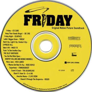 CD Various: Friday (Original Motion Picture Soundtrack)