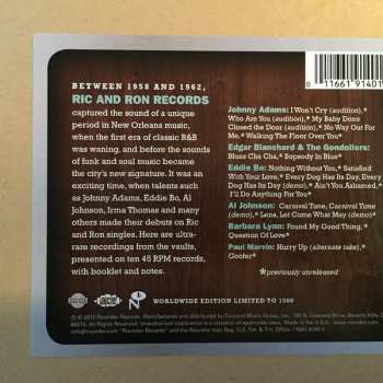 10SP/Coffret Various: From The Vaults Of Ric & Ron Records (Rare And Unreleased Recordings 1958-1962) LTD