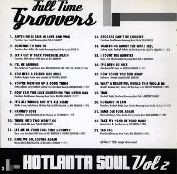 CD Various: Full Time Groovers (Hotlanta Soul Vol 2)