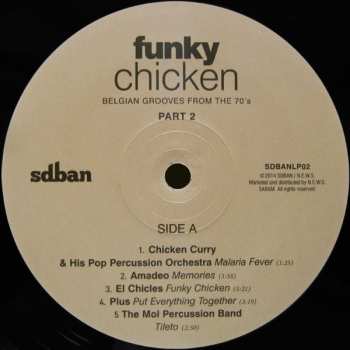 2LP Various: Funky Chicken: Belgian Grooves From The 70's - Part 2