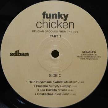 2LP Various: Funky Chicken: Belgian Grooves From The 70's - Part 2