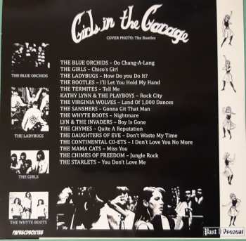 6CD/Coffret Various: Girls In The Garage - A Collection Of Girl Garage And Girl Groups From The 60s! Volumes 1-6